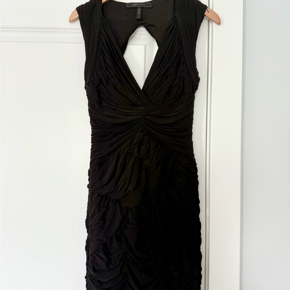 BCBG Maxazria Black Cocktail Dress S
